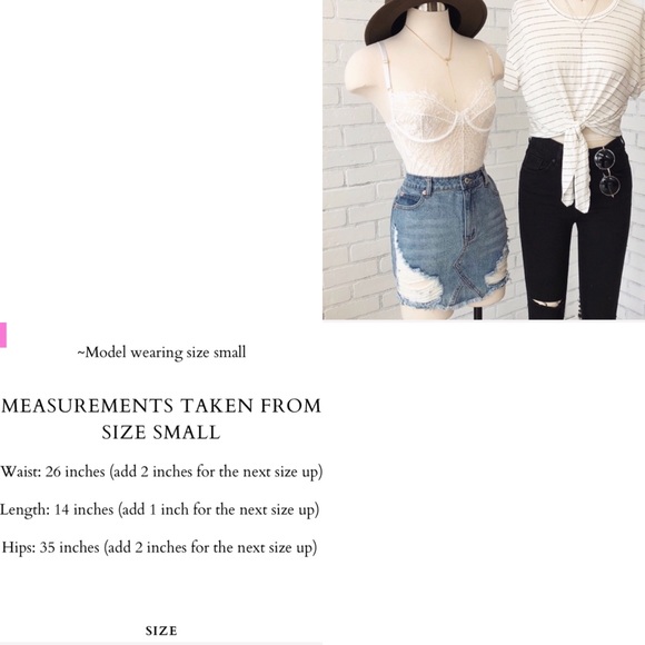 . OOTDFASH Distressed High Waist Denim Skirt - Picture 7 of 9